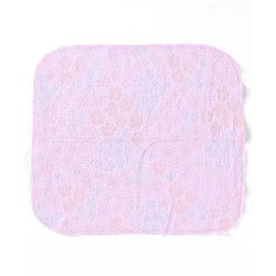 Babyhug 100% Cotton Knit Wash Cloths With Floral & Fruit Print Pack of 6 L 27 x B 25 cm - Multicolour
