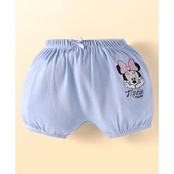 Babyhug Disney Interlock Knit Bloomer With Minnie Mouse Graphics Pack Of 3 - Lavender & Pink