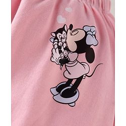 Babyhug Disney Interlock Knit Bloomer With Minnie Mouse Graphics Pack Of 3 - Lavender & Pink