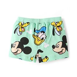 Babyhug Disney Interlock Knit Briefs with Mickey Mouse Graphics Pack of 3 - Yellow Light Green & Light Blue