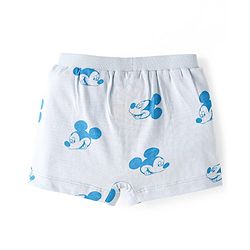 Babyhug Disney Interlock Knit Briefs with Mickey Mouse Graphics Pack of 3 - Yellow Light Green & Light Blue