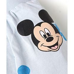 Babyhug Disney Interlock Knit Briefs with Mickey Mouse Graphics Pack of 3 - Yellow Light Green & Light Blue
