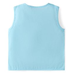 Babyhug Cambric Woven Sleeveless Jhablas with Animal Print Pack of 5 - Multicolor