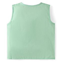 Babyhug Cambric Woven Sleeveless Jhablas with Animal Print Pack of 5 - Multicolor