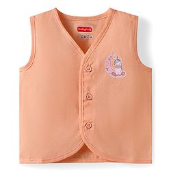 Babyhug Cambric Woven Sleeveless Jhablas with Animal Print Pack of 5 - Multicolor