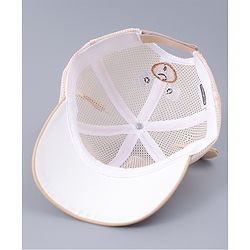Babyhug Free Size Baseball Cap With Ear Applique - Pink