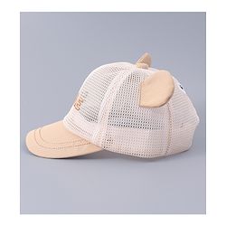 Babyhug Free Size Baseball Cap With Ear Applique - Pink