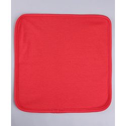 Babyhug Disney Interlock Knit Wash Cloth with Pooh Graphics Pack of 3 L 30 x B 30 cm - Yellow & Red