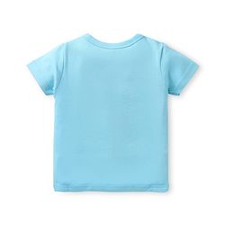 Babyhug Disney Interlock Knit Half Sleeves Jhablas With Winnie The Pooh & Friends Graphics Pack of 3 - Red Blue & White