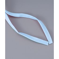 Babyhug Chiffon Bucket Hats with Sequin Applique - Light Blue