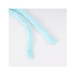 Babyhug Chiffon Bucket Hat with Knot & Ears Applique - Light Blue