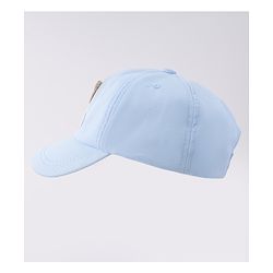 Babyhug Free Size Baseball Cap With Bear Patch - Light Blue ( Circumference - 48 cm)