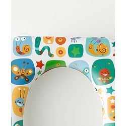 Babyhug Baby Potty Seat With Animal Print - Multicolor