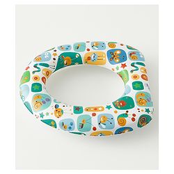 Babyhug Baby Potty Seat With Animal Print - Multicolor