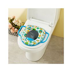 Babyhug Insects Printed Potty Seat With Handle - White