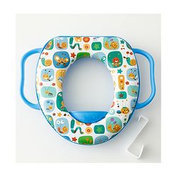 Babyhug Insects Printed Potty Seat With Handle - White