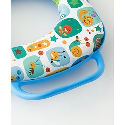 Babyhug Insects Printed Potty Seat With Handle - White