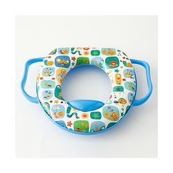 Babyhug Insects Printed Potty Seat With Handle - White
