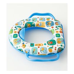 Babyhug Insects Printed Potty Seat With Handle - White