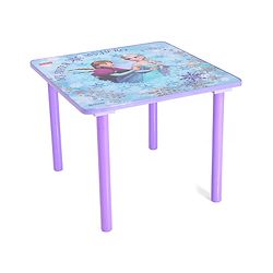 Babyhug Disney Frozen Multipurpose Study Table with 2 Chairs - Purple