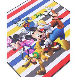 Babyhug Disney Mickey  Multipurpose Study Table with 2 Chairs - Yellow