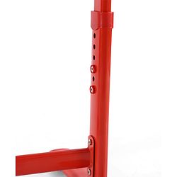 Babyhug Marvel Avenger Height Adjustable Study Table & Chair Set with Storage for Kids - Red| Ergonomic Study Desk for 3 -15 Years Kids| Reading Stand, Cup Holder & Anti-Slip Base