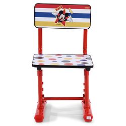 Babyhug Disney Frozen Height Adjustable Study Table & Chair Set with Storage for Kids - Purple| Ergonomic Study Desk for 3-15 Years Kids| Reading Stand, Cup Holder & Anti-Slip Base