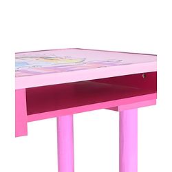 Babyhug Princess Multipurpose Study Table with 1 Chair  Pink| Art & Craft Table| Dining Table| Easy to Assemble| Sturdy Construct| Storage Draw| Chair with Backrest
