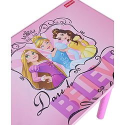 Babyhug Princess Multipurpose Study Table with 1 Chair  Pink| Art & Craft Table| Dining Table| Easy to Assemble| Sturdy Construct| Storage Draw| Chair with Backrest