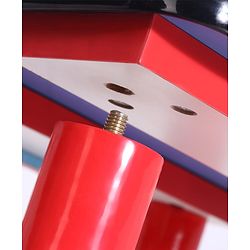 Babyhug Marvel Avengers Multipurpose Study Table with 1 Chair - Red| Art & Craft Table| Dining Table| Easy to Assemble| Sturdy Construct| Storage Draw| Chair with Backrest