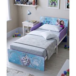Babyhug Disney Frozen Kids Bed with Metal Legs & Sturdy Frame Durable & Safe Design Spacious Sleeping Area Easy to Assemble Ideal for Kids 3+ Years