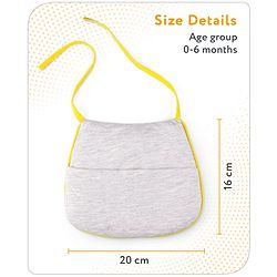 Babyhug Baby Bib Compress for Cold & Colic Relief - Grey