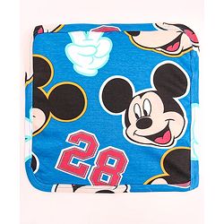 Babyhug Disney Interlock Knit Wash Cloth with Winnie & Friends Graphic L 28 X B 28 cm  Pack of 3 - Yellow Red & Blue