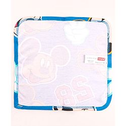 Babyhug Disney Interlock Knit Wash Cloth with Winnie & Friends Graphic L 28 X B 28 cm  Pack of 3 - Yellow Red & Blue