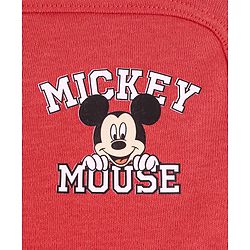 Babyhug Disney Interlock Knit Wash Cloth with Winnie & Friends Graphic L 28 X B 28 cm  Pack of 3 - Yellow Red & Blue