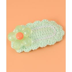 Babyhug Free Size Snap Clips With Floral Applique Pack of 5 - Multicolor