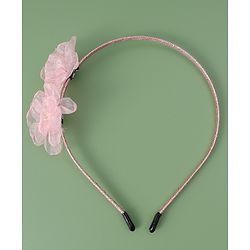 Babyhug Floral Applique Hair Band -  Pink