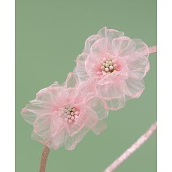 Babyhug Floral Applique Hair Band -  Pink
