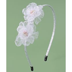 Babyhug Floral Applique Hair Band -  Pink