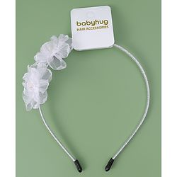 Babyhug Floral Applique Hair Band -  Pink