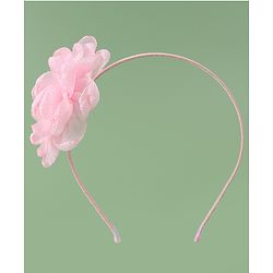 Babyhug Floral Applique Hair Band -  Pink