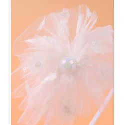 Babyhug Floral Applique Hair Band -  White