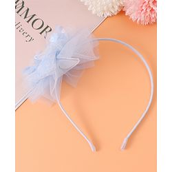 Babyhug Floral Applique Hair Band -  Blue