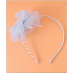 Babyhug Floral Applique Hair Band -  Blue