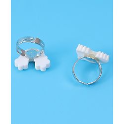Babyhug Unicorn & Butterfly Designed Finger Rings Pack of 6 - Blue