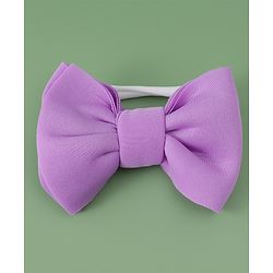 Babyhug Free Size Headbands With Bow Applique Pack Of 3 - Multicolour