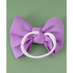 Babyhug Free Size Headbands With Bow Applique Pack Of 3 - Multicolour