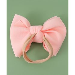 Babyhug Free Size Headbands With Bow Applique Pack Of 3 - Multicolour