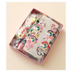 Babyhug Hair Accessories Combo Set Free Size - Multicolor