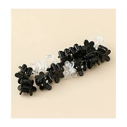 Babyhug Hair Accessories Combo Set Free Size - Black & White